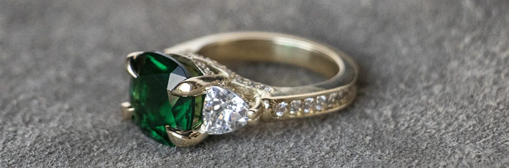 a vintage engagement ring