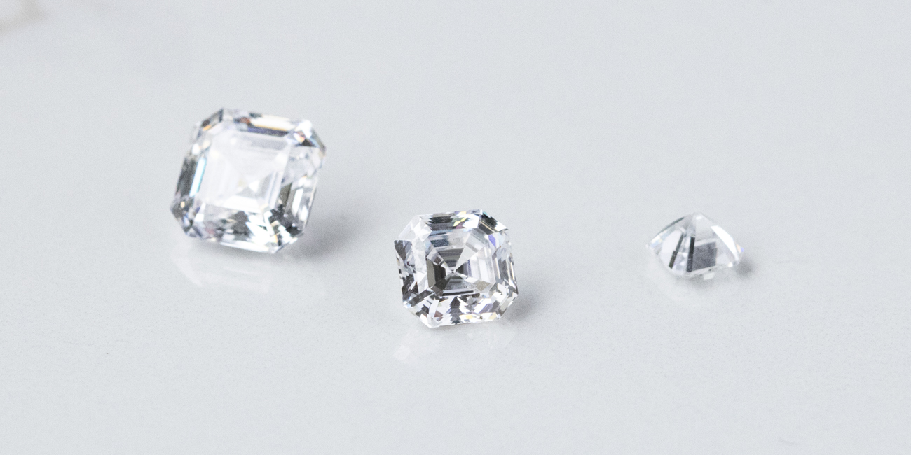 loose asscher stones