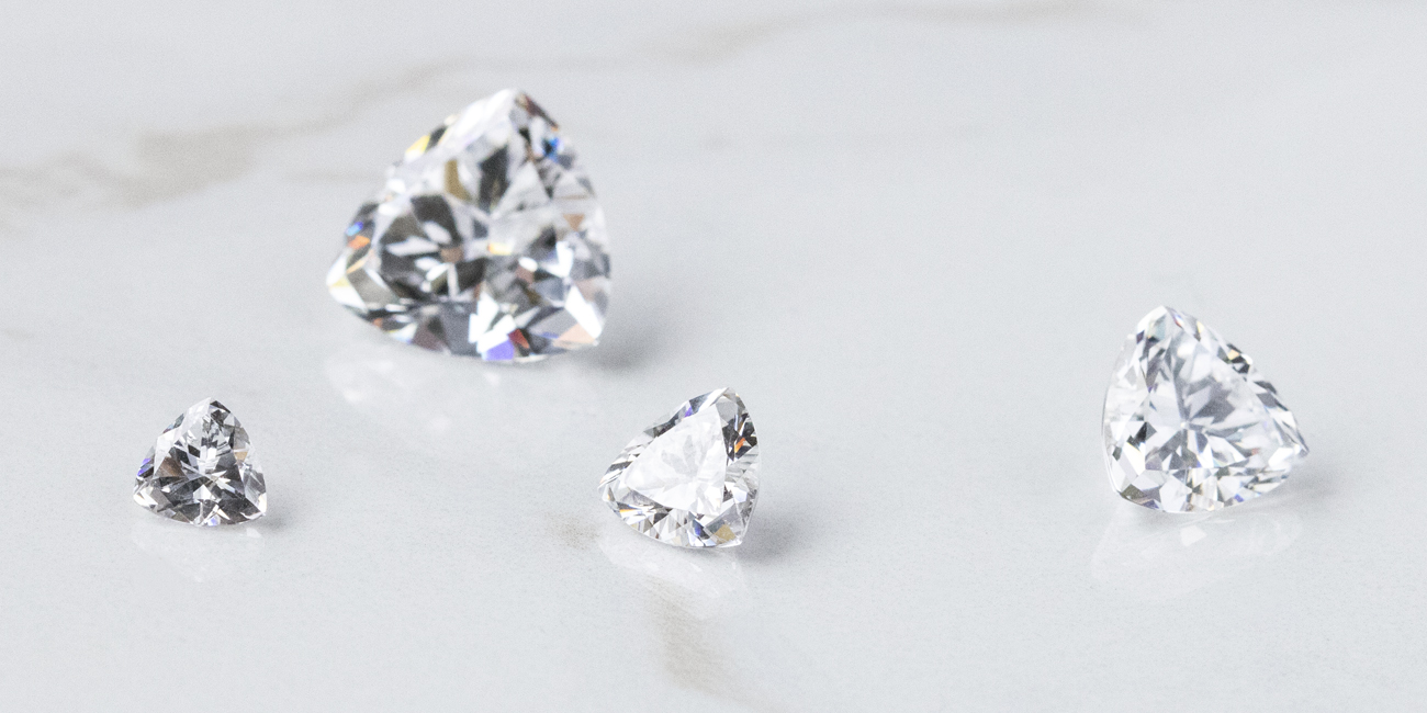 loose trillion cut diamonds