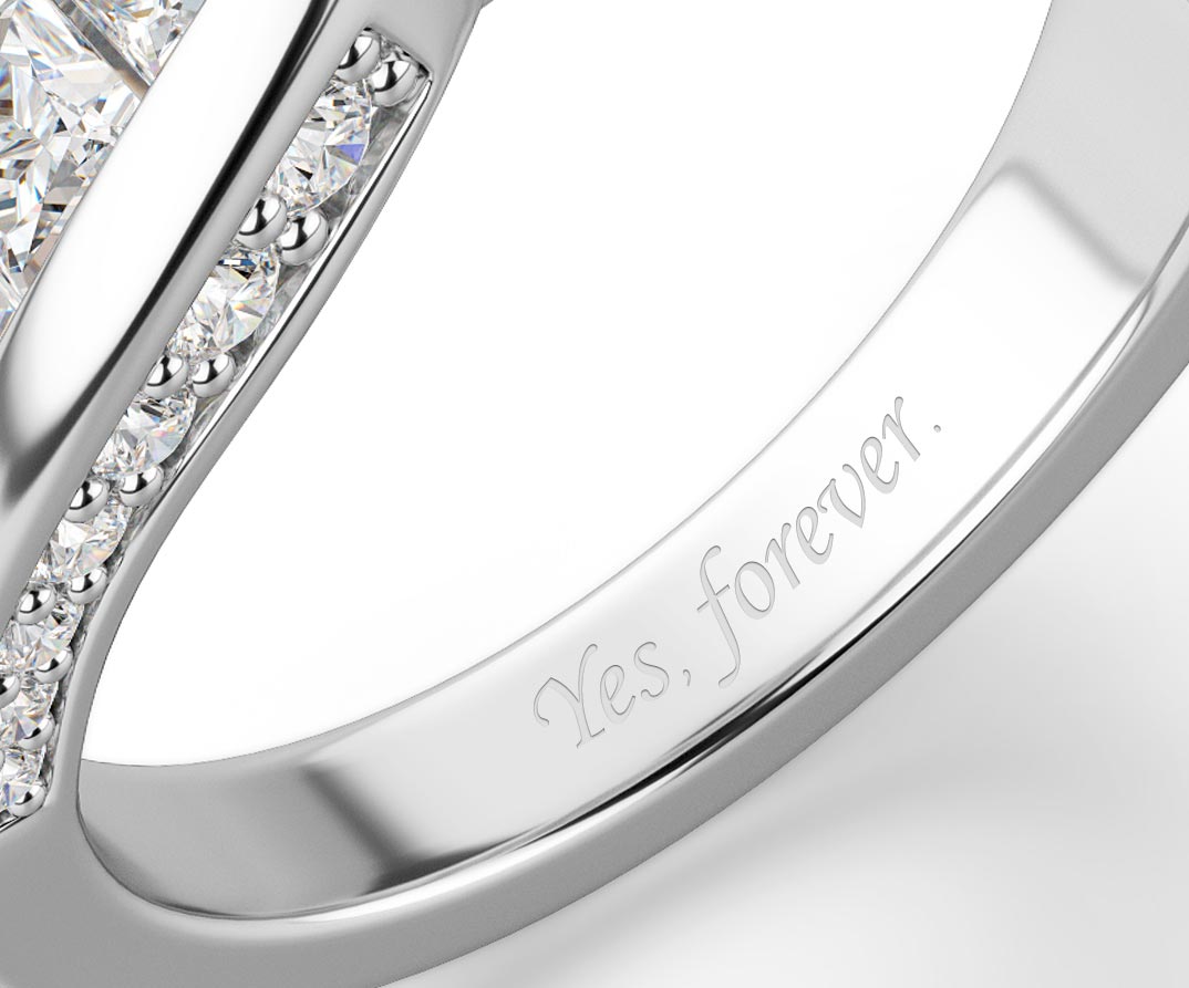 phrase engraved on a ring