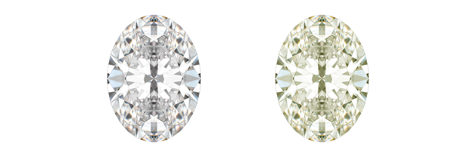 diamond color comparison